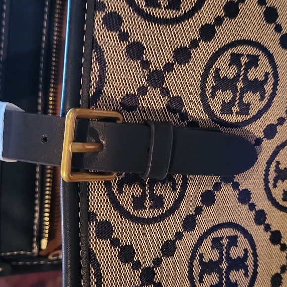 Tory burch hp  gorgeous tote blue 💙 gorgeous gorgeous small tote bag new - Picture 3 of 10